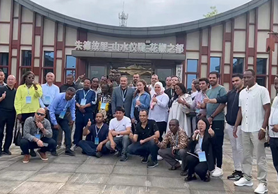 [News] Qianjiufa Sichuan Pepper Base welcomes the visit of researchers from developing countries